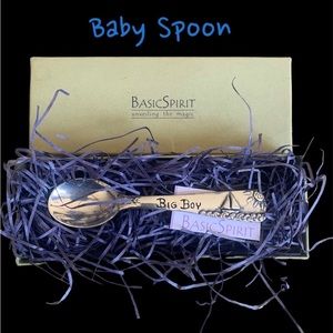 NWT BASIC SPIRIT. “Big Boy” pewter keepsake spoon. ⛵️+ ☀️ + 🌊
